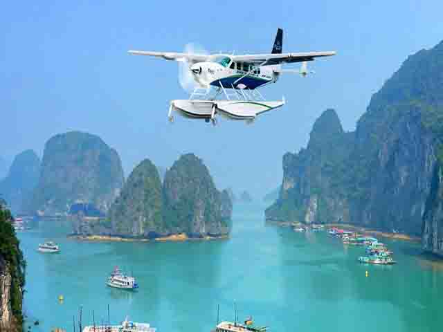 halong seaplane - Halong Bay Highlights & Travel Guide